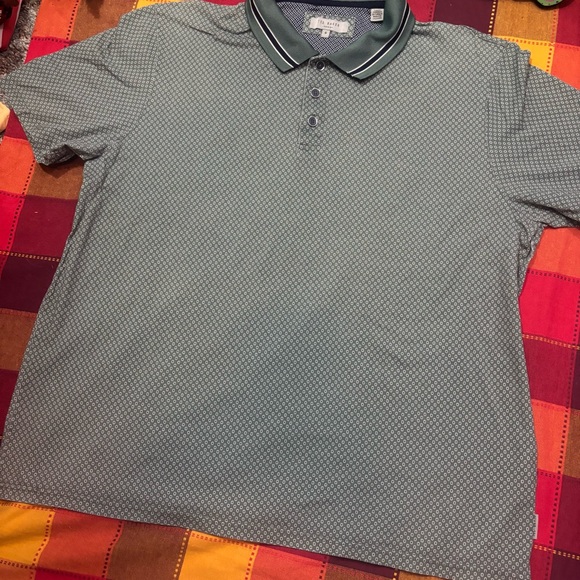 Ted baker Men polo shirt sz 6 - Picture 4 of 12